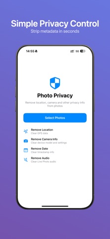 Photo Privacy Tool Screenshot 1 of 3