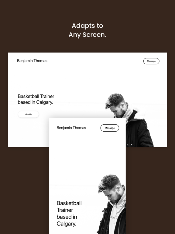 GIZI — Website Builder iPad screenshot 4 - Productivity app