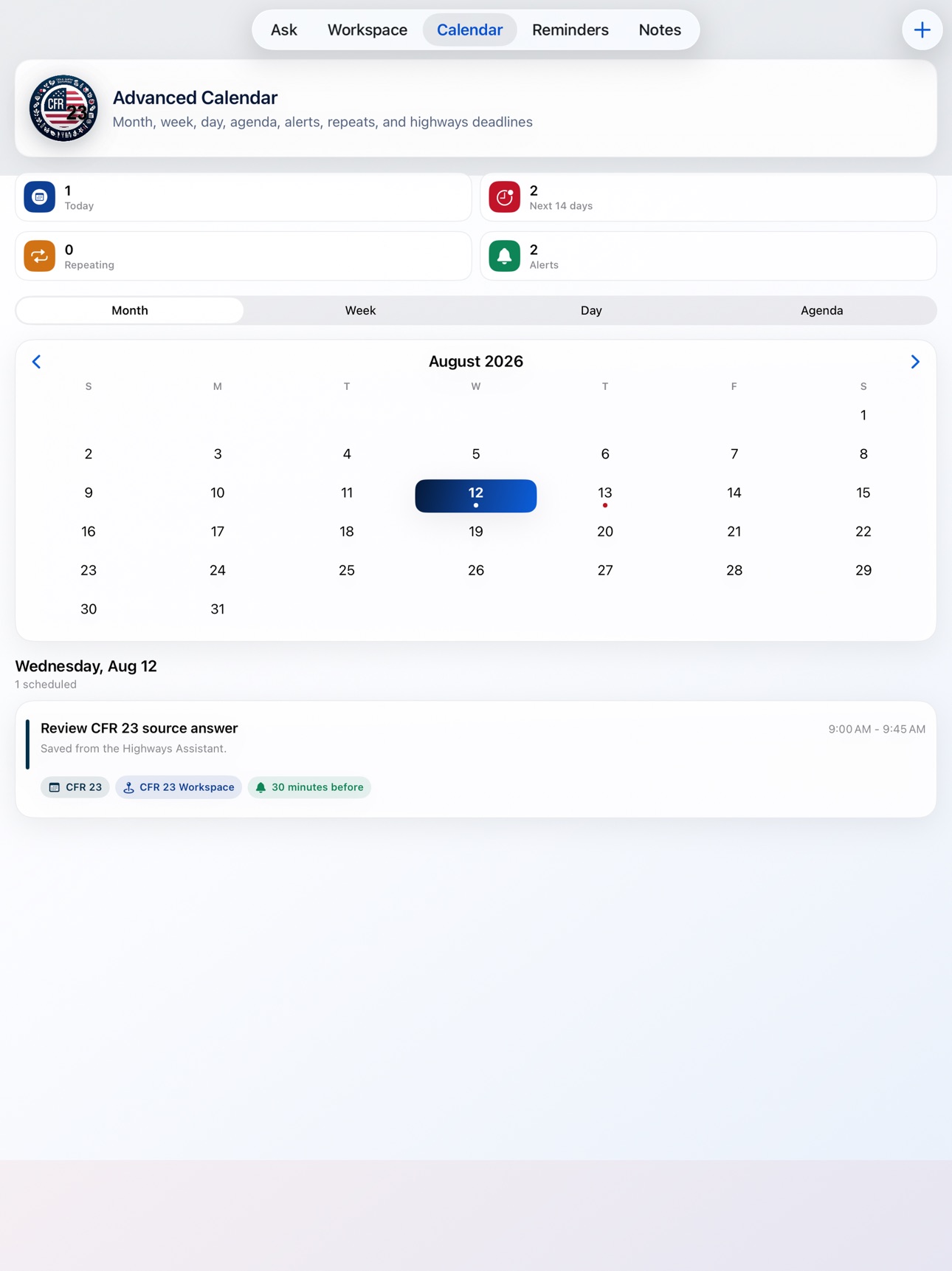Screenshot 8 of CFR AI - Title 23