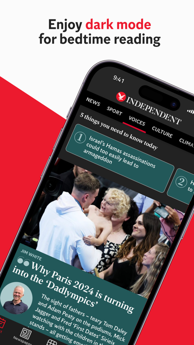 The Independent: Breaking News Screenshot