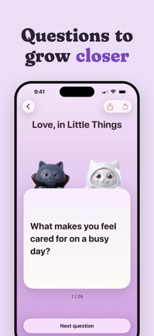 Lovy: Couple Games & Questions Screenshot 1 of 9