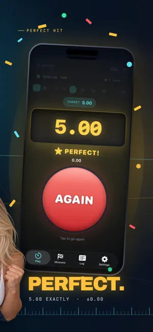 Stop Timer Button Challenge screenshot 2