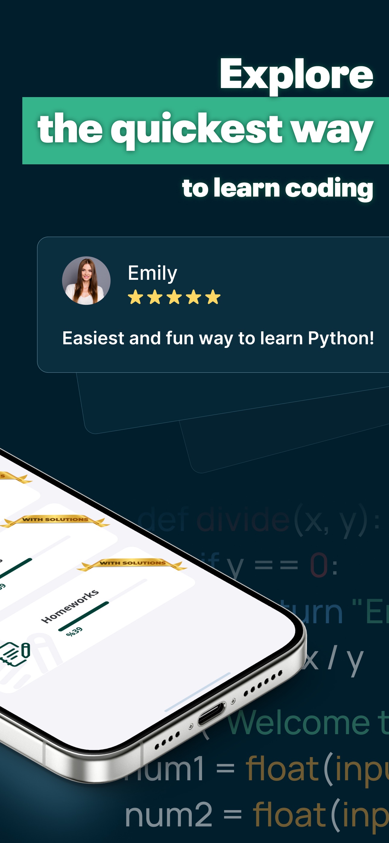 Screenshot 2 of Learn Python: Coding & AI