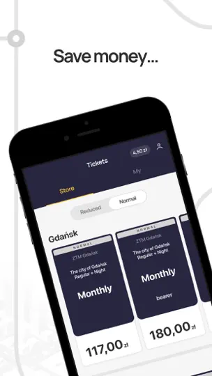 Capture d'écran de Jakdojade - Timetables sur iPhone 7