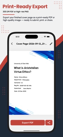 Cover Page Maker: Front Pages Screenshot 7 of 7