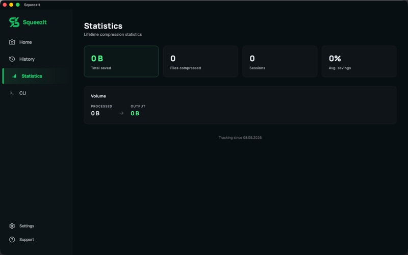 SqueezIt: Image Compressor screenshot