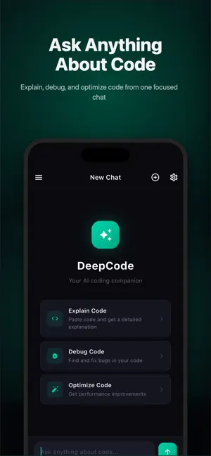 DeepCode: Code with AI screenshot 2