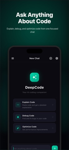 DeepCode: Code with AI Screenshot 2 of 3