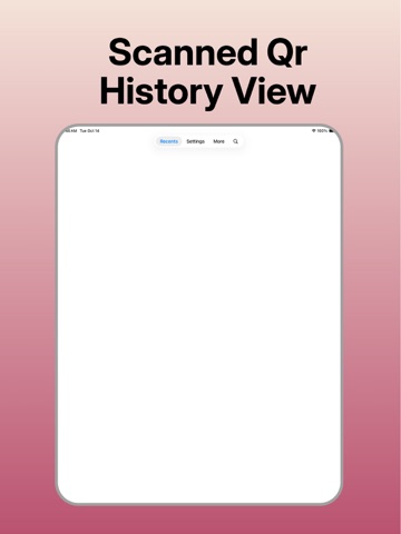 Barcode scan-easy iPad screenshot