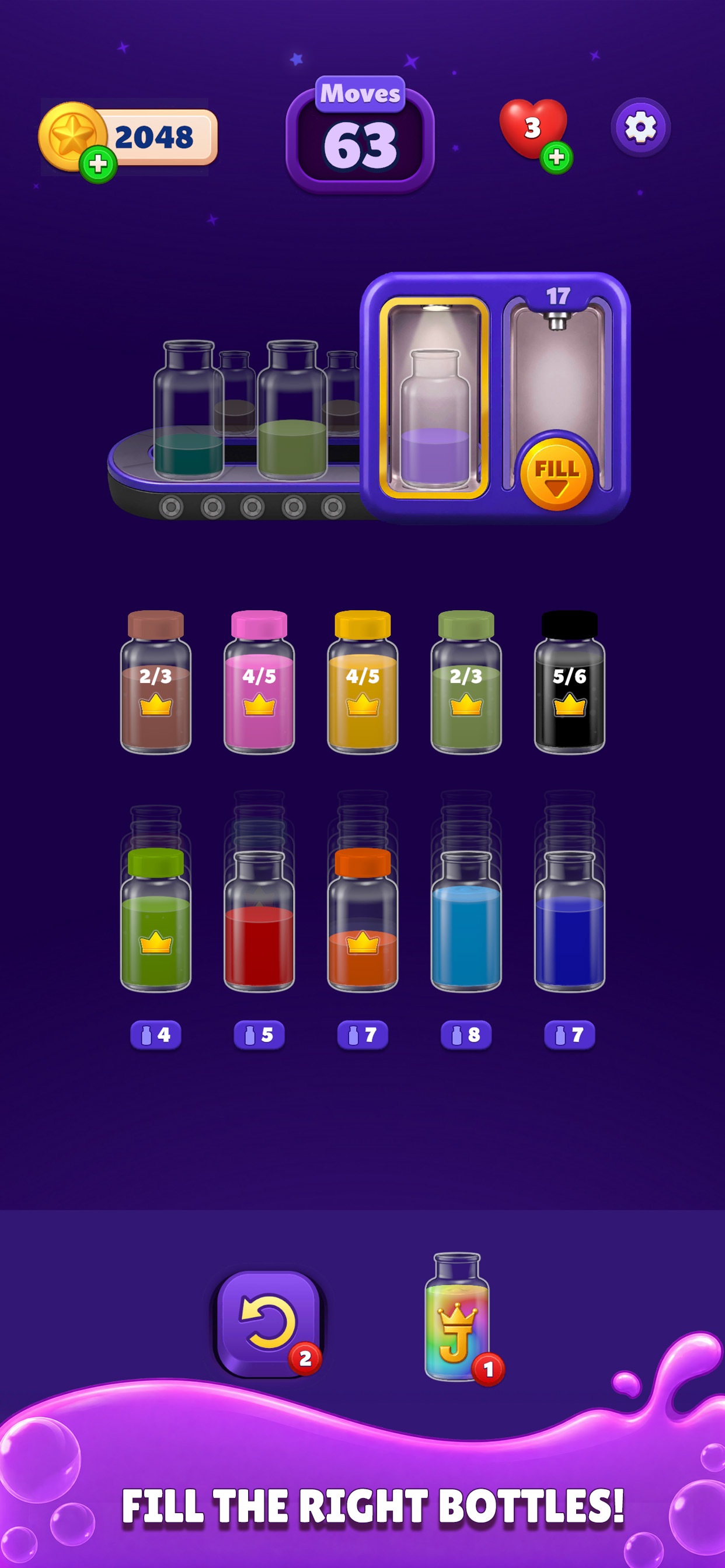 Screenshot 2 of Juice Sorter: Sort Water