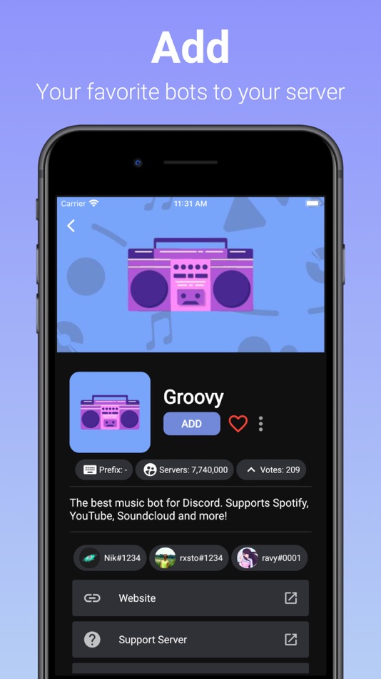 #2. Bots for Discord (iOS) By: Seif Abdelaziz