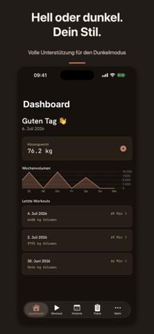 TrainBook - Trainingstagebuch Screenshot 6 of 6