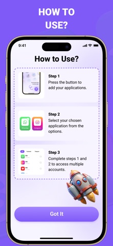 Parallel App ~ Dual App Cloner Screenshot 4 of 6