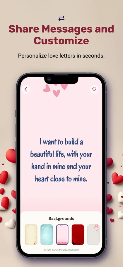 Captura de tela 5 de 6 de Love Letters & Messages