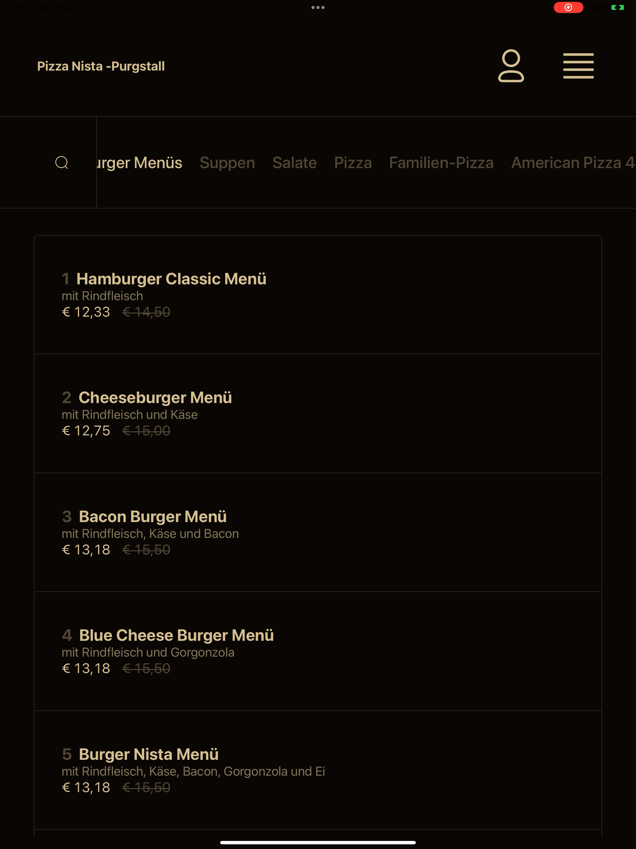 Pizza Nista Purgstall screenshot 14