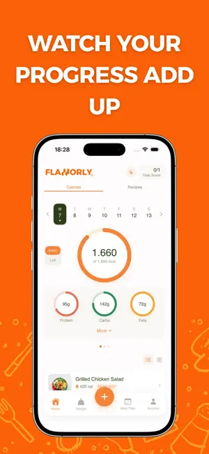 Flavorly - Calorie Tracker screenshot 3