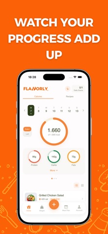 Flavorly - Calorie Tracker Screenshot 3 of 6