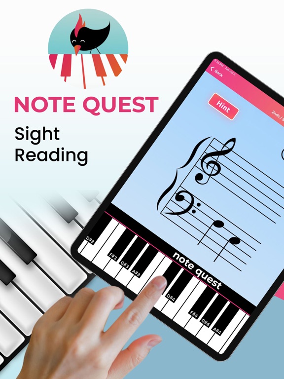 Screenshot #4 pour Note Quest Jeu de musique