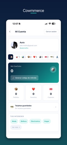 Cowmmerce screenshot