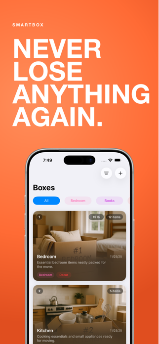 SmartBox: Organize boxes Screenshot 1 of 10