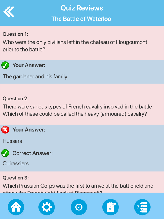 Screenshot #6 pour The Napoleonic Wars Quiz
