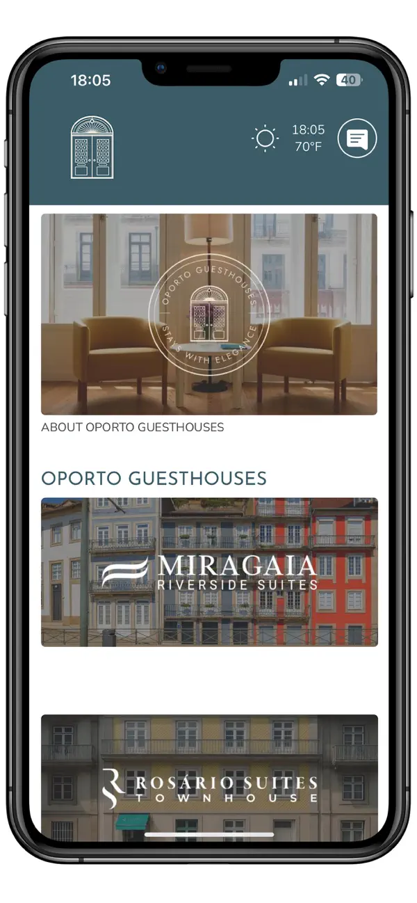 Screenshot #1 pour Oporto Guesthouses