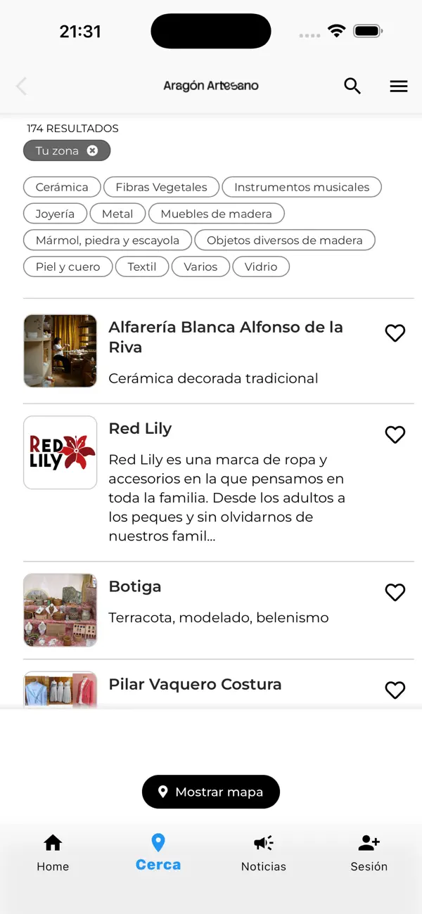 Screenshot #2 pour Aragón Artesano