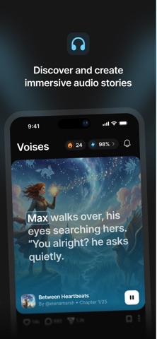 Voises: Audio Stories For You Screenshot 1 of 5