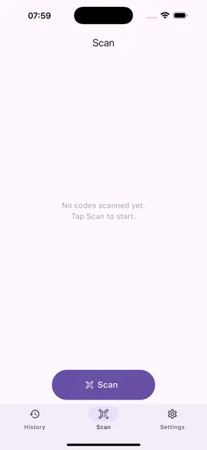 Omniscan Batch Barcode scanner screenshot 4