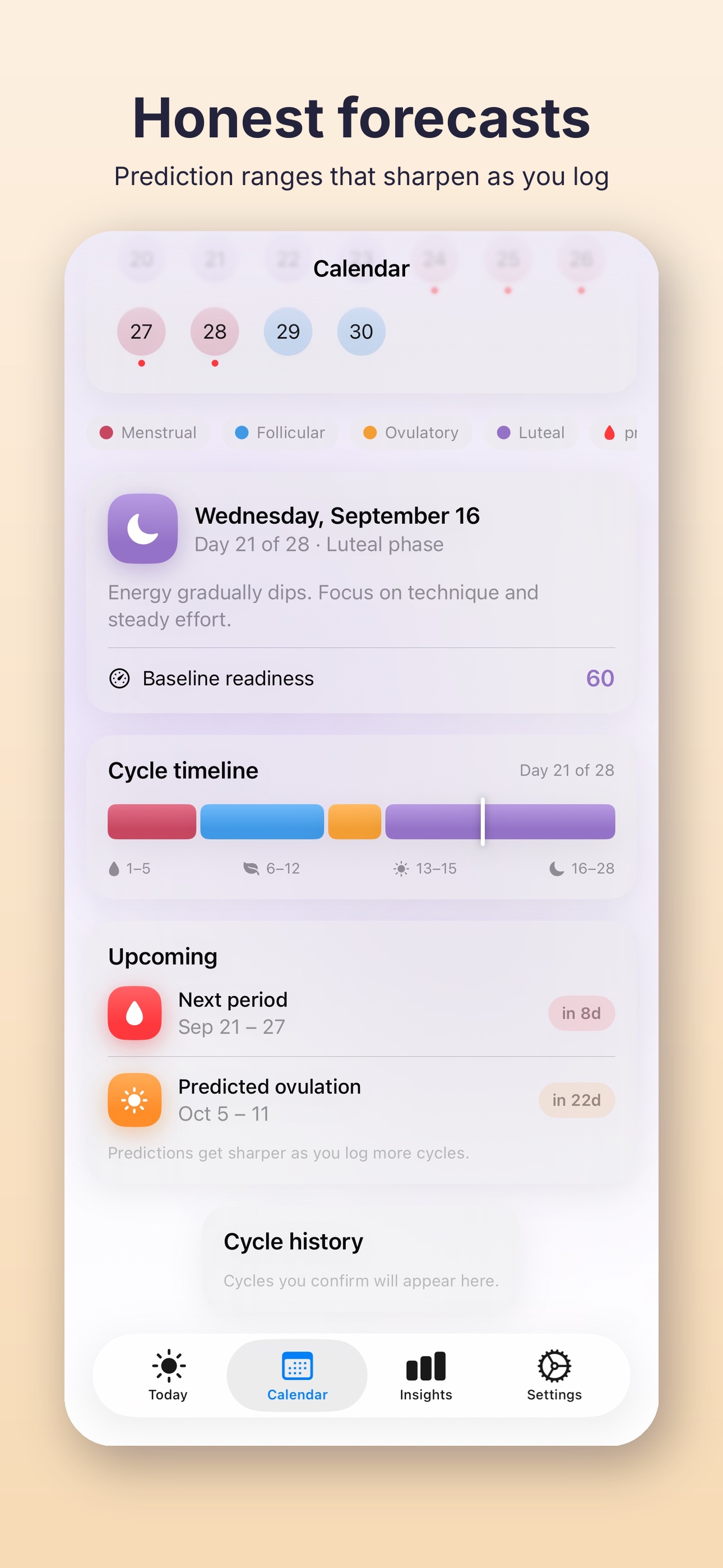 Screenshot 3 of FlowState Cycle Synced Fitness