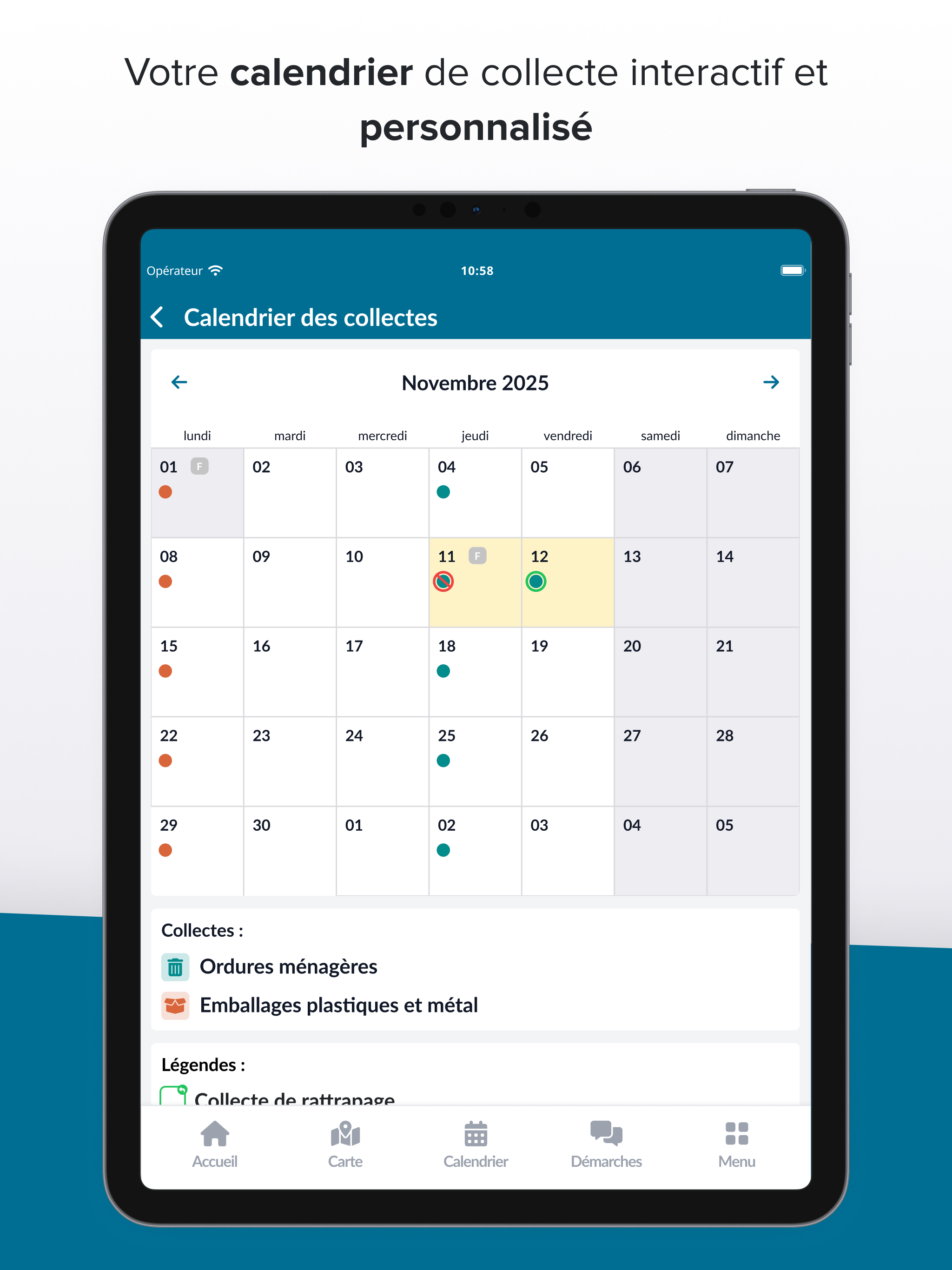Collecte Info screenshot 10