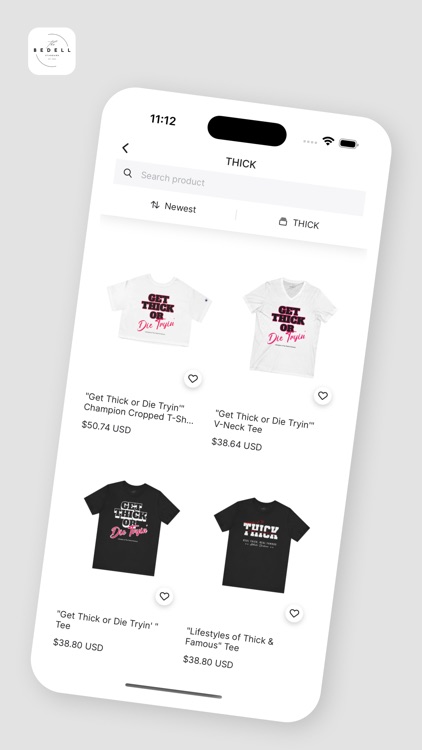 The Bedell Standard Shop App