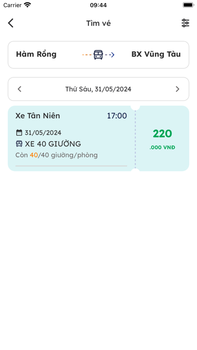 Xe Tân Niên Screenshot