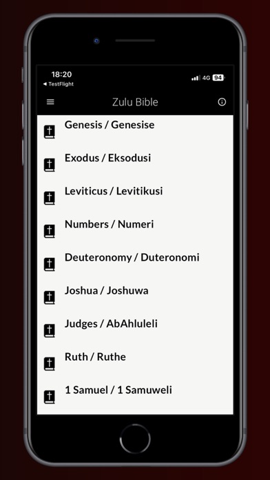 iBhayibheli Zulu Bible Screenshot