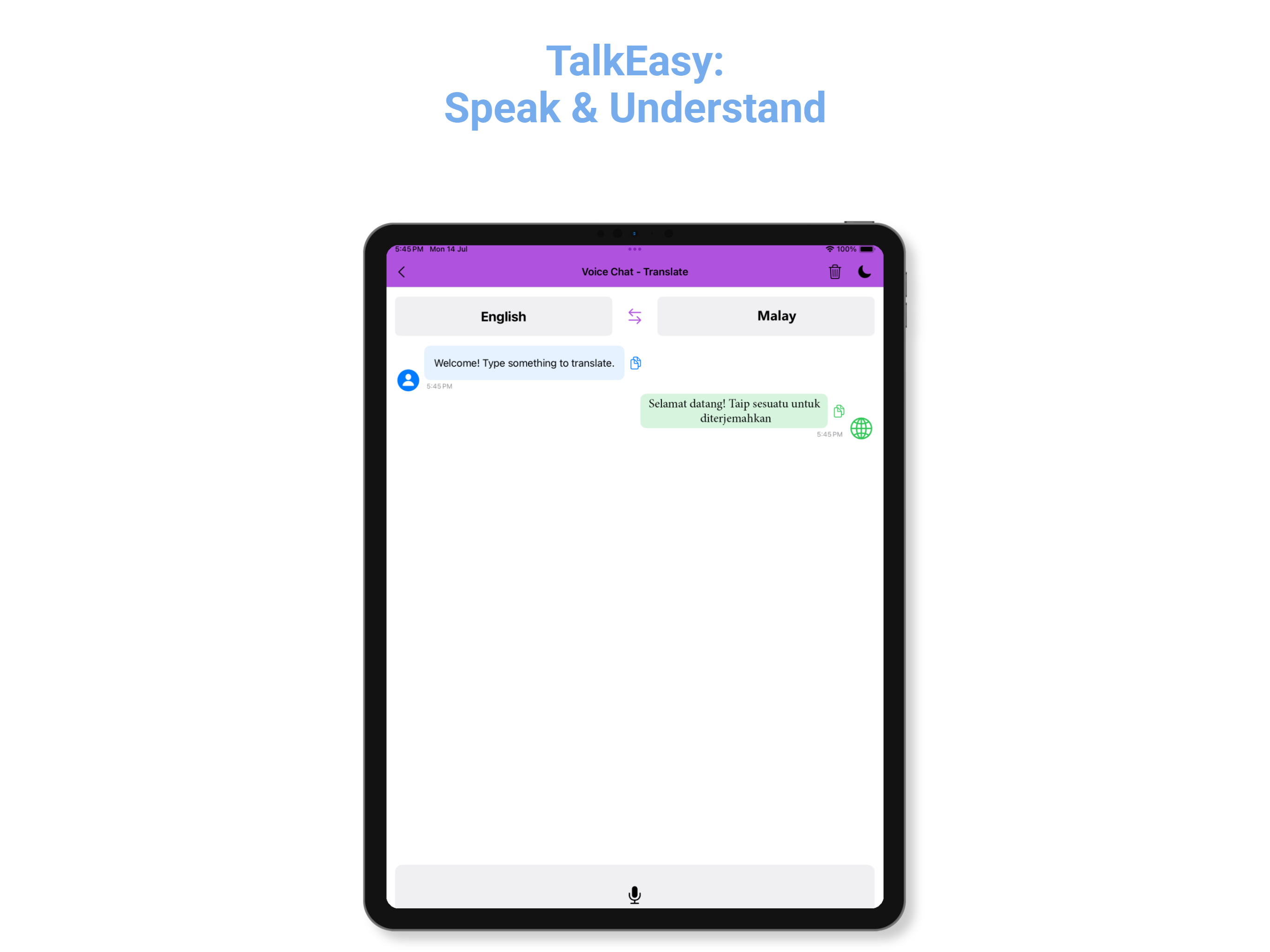 English - Malay Translator