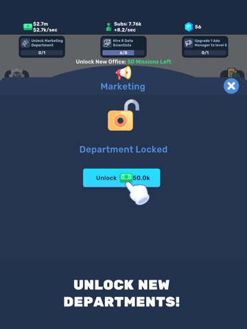 AI Company: Startup Simulator iPad screenshot