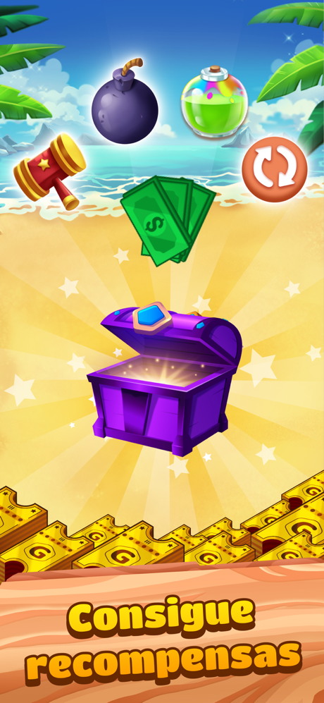 Tropical Crush: Juega y Gana screenshot 7