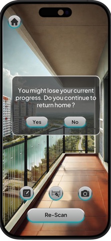 AR Railing screenshot