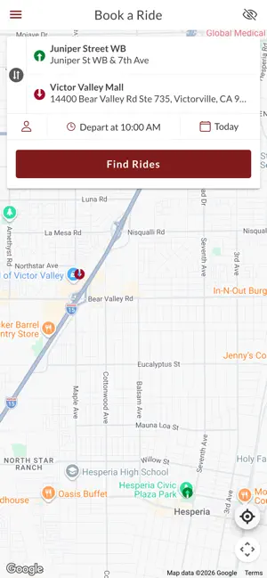 CTS MyRide screenshot 3