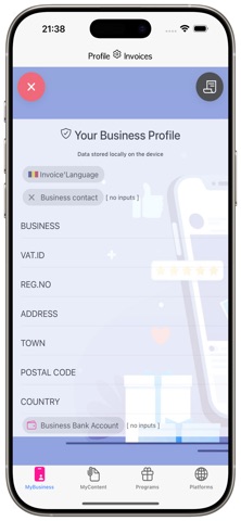 Affiliate'Mee digital market iPhone screenshot