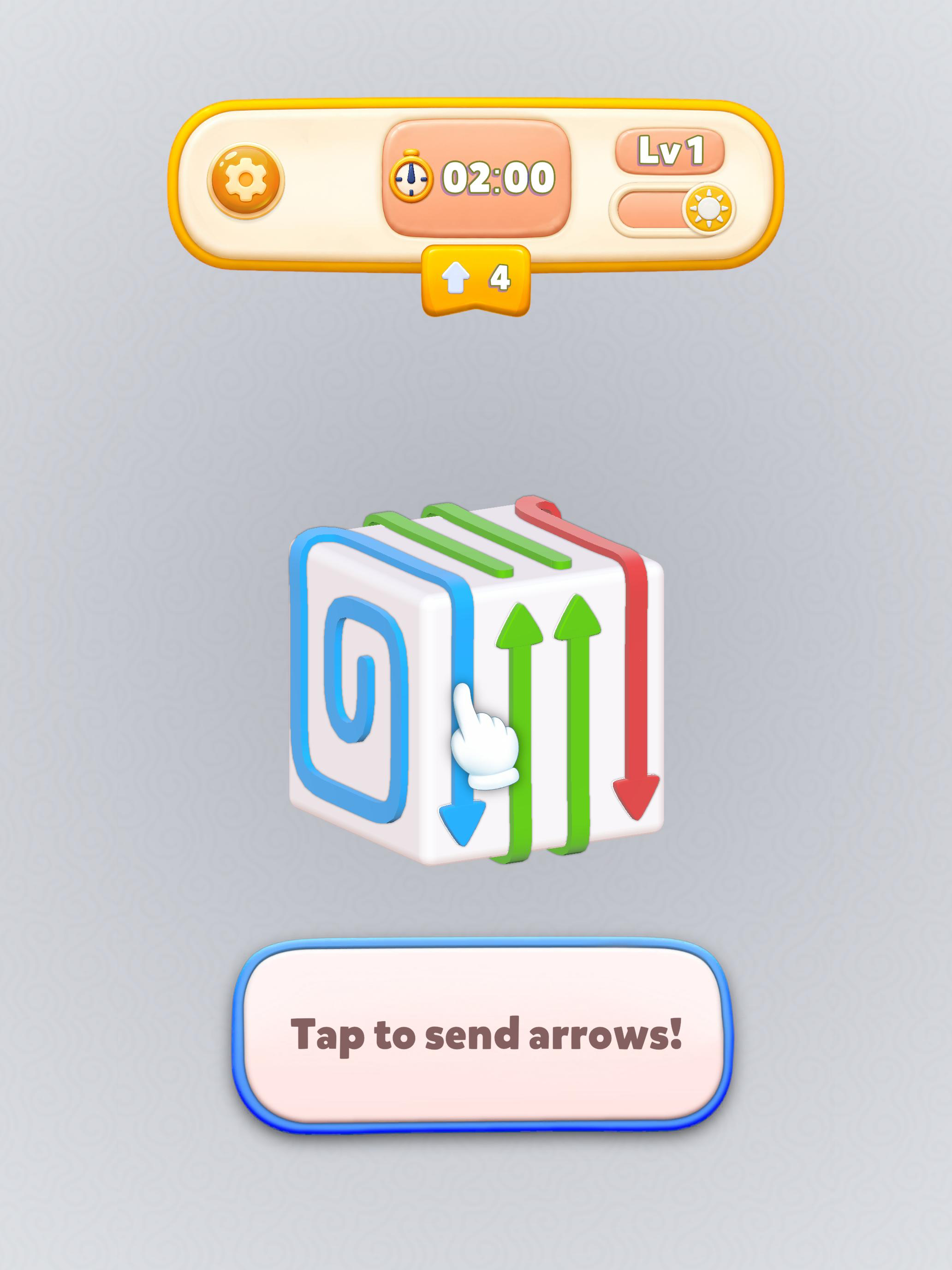 Arrows Box! Cubescape Puzzle