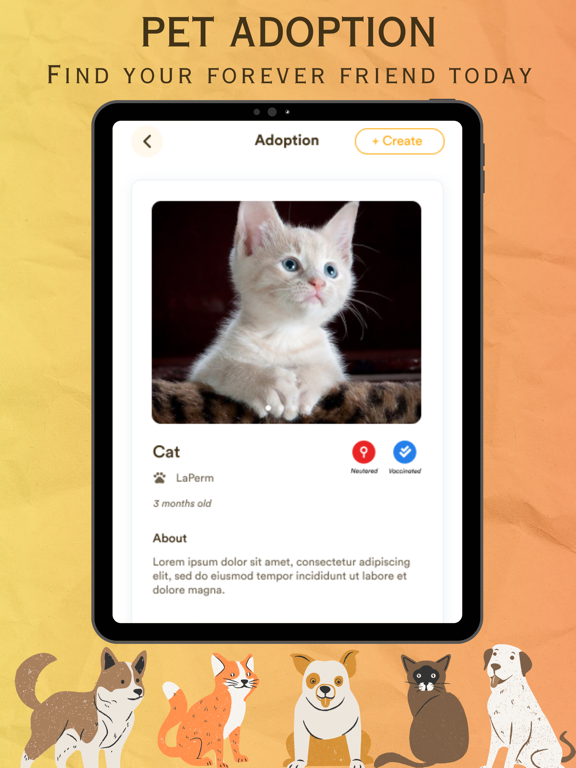My Pet World - Pet Owner App iPad screenshot 8 - Shopping app