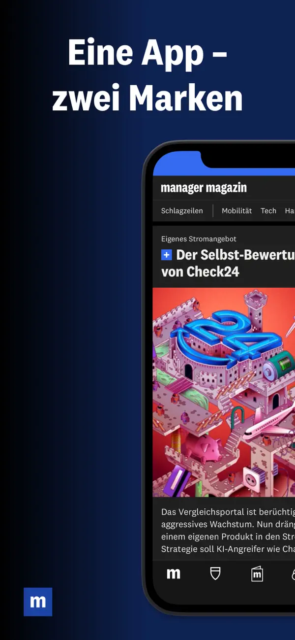 Screenshot #1 pour Manager - Nachrichten