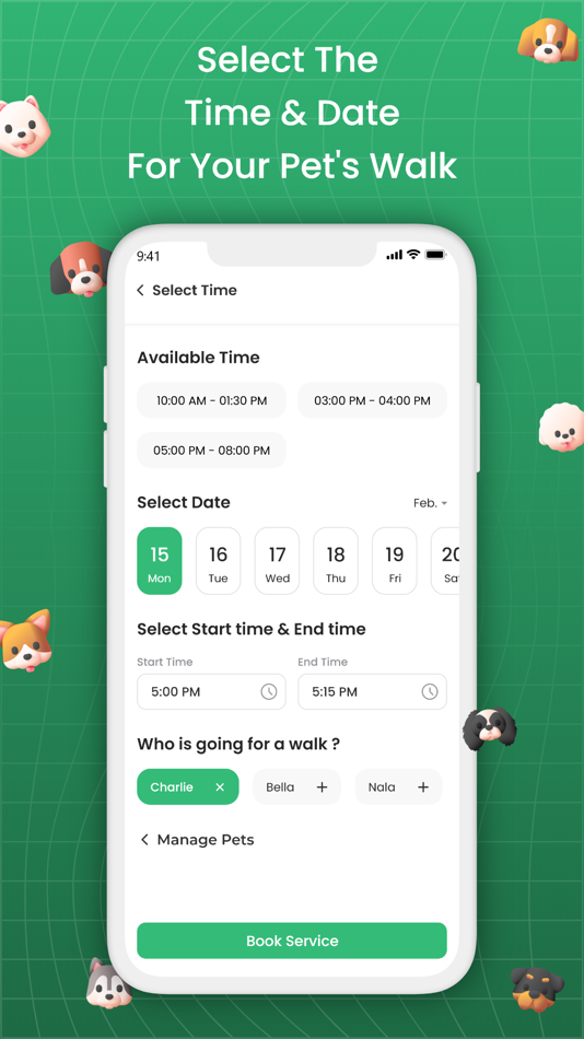 #4. Fox-Dog-walking (iOS) Podle: White Label Fox Private Limited
