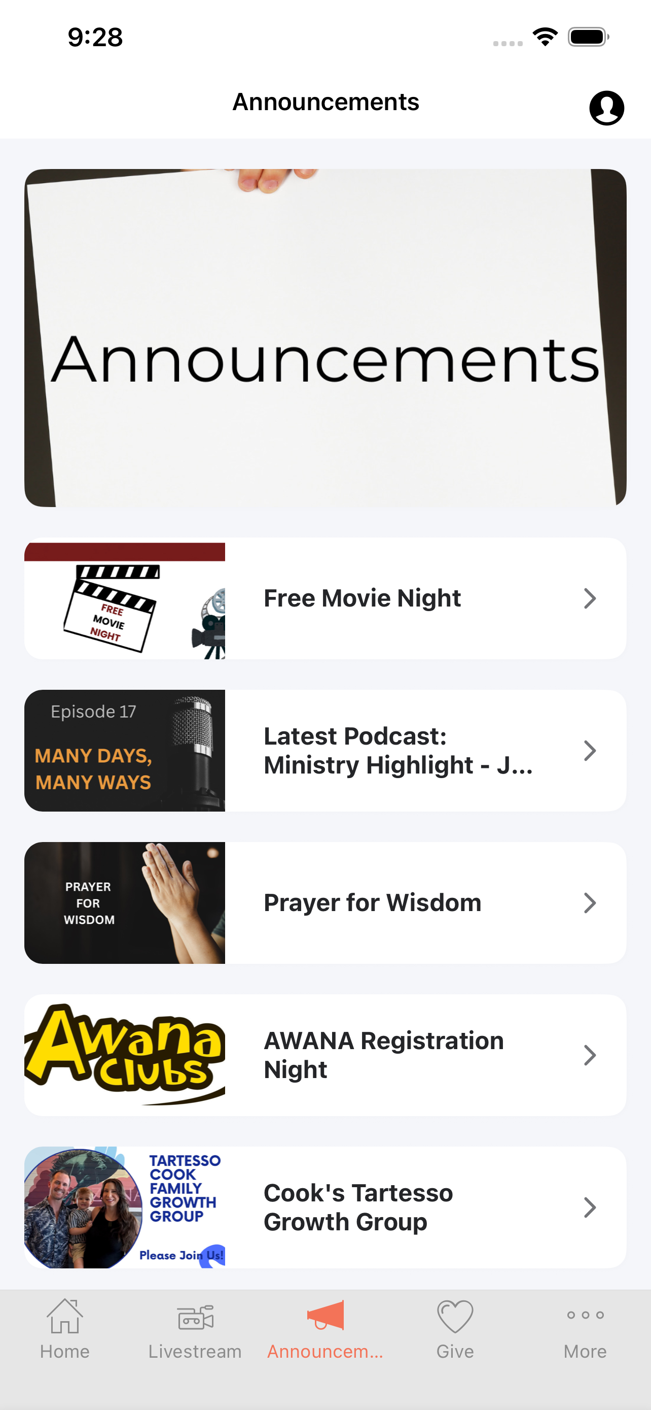 Grace Fellowship Buckeye screenshot 2