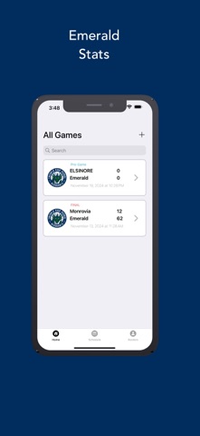 Emerald Stats iPhone screenshot