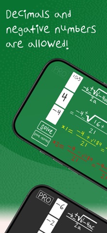 Quadratic Equation AI Solver Screenshot 3 of 7