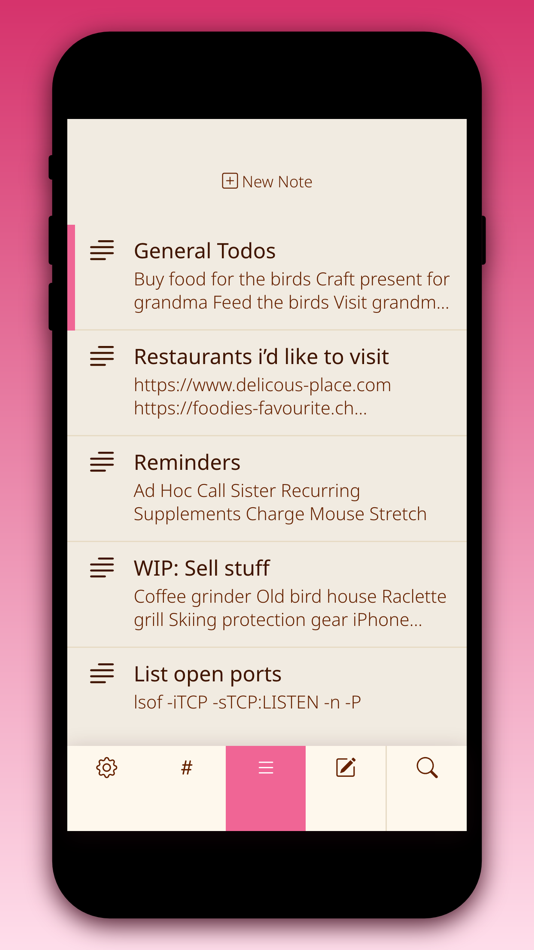 #4. Snip - Notes, Todos, Reminders (iOS) 由: Samuel Mueller