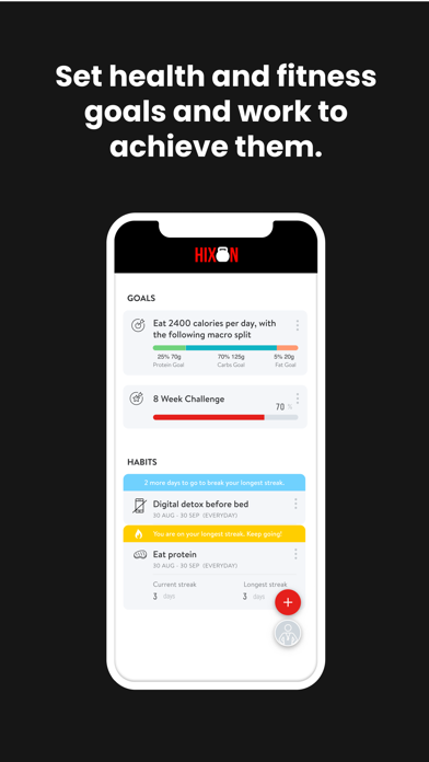 Hixon Fitness Screenshot
