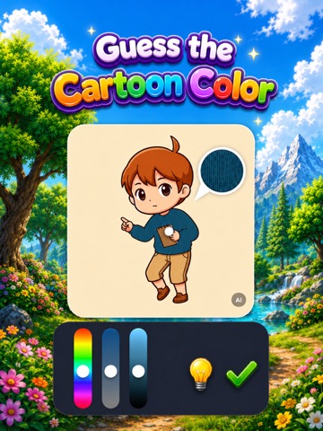 Toon Tone: Guess The Color iPad screenshot